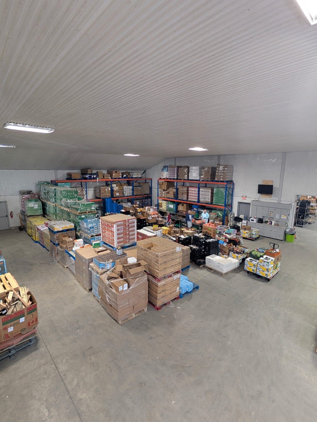 The HCFBDC has distributed over 2.5 million pounds of food over the last year